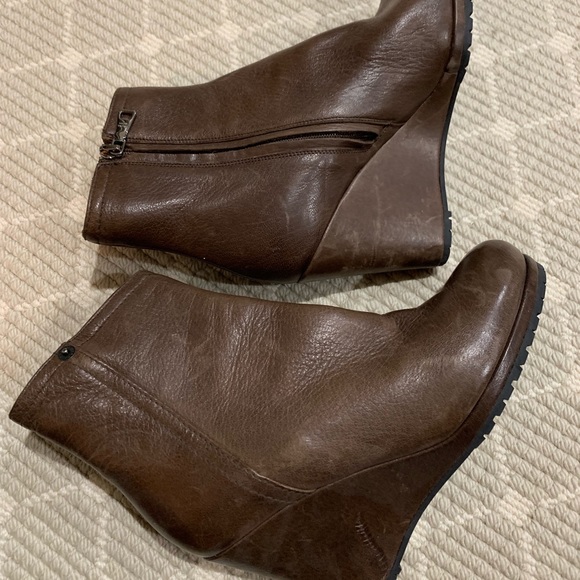 Prada Wedge Ankle Boots - Picture 4 of 7